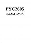 PYC2605 EXAM PACK 2023
