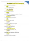 MDC III NUR 2502 mdc3 kahoot final exam study guide Latest