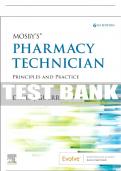 Test Bank For Mosby's Pharmacy Technician, 6th - 2022 All Chapters - 9780323734073
