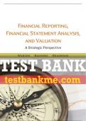 Test Bank For Financial Reporting, Financial Statement Analysis and Valuation - 9th - 2018 All Chapters - 9781337614689