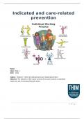 Module 4, ILO 4 Indicated and care-related prevention