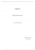 Managing People Strategically (6314M0117Y) - Assignment 1