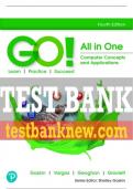 Test Bank For GO! All in One: Computer Concepts and Applications 4th Edition All Chapters - 9780135438978