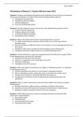 MOD2 - Practise midterm exam 2023 (Questions & Answers)