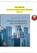 TEST BANK For Financial Markets And Institutions 8th Edition By Anthony Saunders | Verified Chapter's 1 - 25 | Complete Newest Version