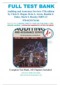 Test Bank For Auditing And Assurance Services ,17th Edition, Alvin A Arens, Randal J Elder, Mark S Beasley, Chris E Hogan: ISBN-X ISBN-, A+ guide.