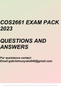 Formal Logic II(COS2661 Exam pack 2023)