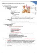 DENT 615: Dentistry for the Medically Compromised Patient Final Exam Outline  graded A+