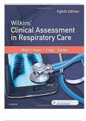 Test Bank for Wilkins' Clinical Assessment in Respiratory Care 8th Edition by Albert J. Heuer||ISBN NO:10,0323416357||ISBN NO:13,9780323416351||Chapter 1-21||Complete Guide A+