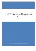 NR 446 Med Surge Remediation ATI