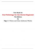 Test Bank for Oral Pathology for the Dental Hygienist 7th Edition by Olga A C Ibsen and Joan Andersen Phelan 