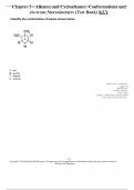 Chapter 3 - Alkanes and Cycloalkanes_ Conformations and cis-trans Stereoisomers (Test Bank)
