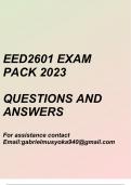 EED2601 Exam pack 2023