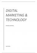 Digital Marketing & Technology Article Summary - 2023