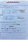 Summary -  fonction exponentielle et Ln