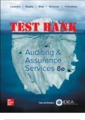 Test bank for auditing and assurance services 8th edition