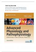 Test Bank - Advanced Physiology and Pathophysiology: Essentials for Clinical Practice, 2ND Edition (Tkacs, 2022), Chapter 1-17 | All Chapters