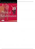 Physical Rehabilitation 6th Edition by Susan B. OSullivan - Test Bank