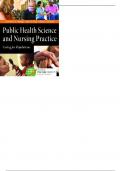 Public Health Science And Nursing Practice By Christine Savage,Joan Kub -Test Bank