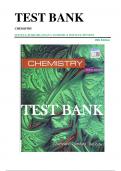 TEST BANK For Chemistry 10th Edition by Steven S. Zumdah, Susan A. Zumdahl & Donald J. DeCoste ISBN 9781305957404 Chapter 1 - 22 | Complete Guide A+