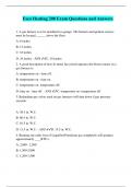 Esco Heating 208 Exam Questions and Answers