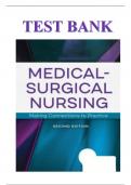 Test Bank For Davis Advantage for Medical-Surgical Nursing: Making Connections to Practice 2nd Edition||ISBN NO-10,1719647364||ISBN NO-13,978-1719647366||All Chapters||Complete Guide A+
