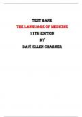 The Language of Medicine 11th Edition Test Bank By Davi Ellen Chabner | Chapter 1 – 21, Latest-2023|
