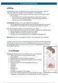 Anatomie en Fysiologie Hoofdstuk 9 - Ademhalingsstelsel