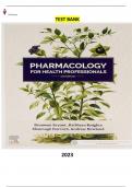 Pharmacology for Health Professionals 5th Edition by Bronwen Bryant, Kathleen Knights , Andrew Rowland & Shaunagh Darroch  - Complete, Elaborated and Latest Test Bank. ALL Chapters (1-15) Included and Updated for 2023
