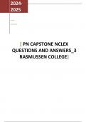 PN CAPSTONE NCLEX QUESTIONS AND ANSWERS_3 RASMUSSEN COLLEGE