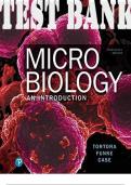 Microbiology An Introduction 13th Edition by Gerard Tortora, Berdell Funke, Christine  Test Bank
