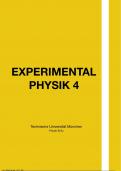 Experimentalphysik 4 (Atomphysik) - Skript und Formelsammlung