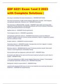 EDF 6221 Exam 1and 2 2023  with Complete Solutions 