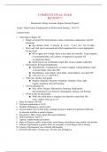Study Guide Fundamentals of Professional Nursing NU2115