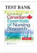 TEST BANK Table of Contents Chapter 1. Introduction to Nursing Research in an Evi dence-Based Practice Environment Chapter 2. Fundamentals of Evidence-Based Nursing Practice Chapter 3. Key Concepts and Steps in Quantitative and Qualitative Research Chapte