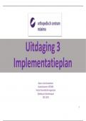 uitdaging 3 implementatieplan uitgewerkt