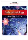  Pathophysiology 7th Edition Test Bank By Jacquelyn Banasik Chapter | Chapter 1 – 54, Latest-2024|