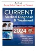 Current Medical Diagnosis and Treatment by Maxine Papadakis, Stephen Mcphee, Michael Rabow & Kenneth Mcquaid | Chapter 1 – 30, Latest-2024|