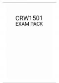 CRW1501 EXAM PACK