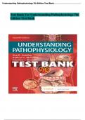 Understanding Pathophysiology 7th Edition Test Bank: : Understanding Pathophysiology 7th edition by Huether, McCance: Updated A+ Guide Solution: 100%Verified Questions & Answers(Complete)