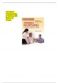 Test Bank - Fundamentals of Nursing (9th Edition by Craven