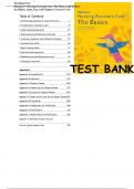 Test Bank For- Hartman's Nursing Assistant Care: The Basics, 6th Edition , Jetta Fuzy (All Chapters Covered 1-10)