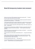 Boat Ed temporary boaters test answers
