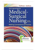 Davis Advantage for Medical-Surgical Nursing: Making Connections to Practice Third Edition TEST BANK 2024
