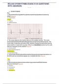RELIAS DYSRHYTHMIA BASIC B 35 QUESTIONS WITH ANSWERS (1).