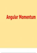 Angular momentum and methods of its calculations