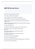 NMTCB Review Exam with correct Answers 100%