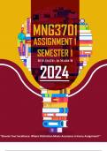 MNG3701 ASSIGNMENT 1 SEMESTER 1 - 2024