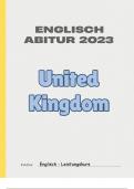 ABITUR: The United Kingdom (Zusammenfassung)