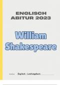 William Shakespeare (Abitur-Zusammenfassung)